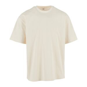 Build Your Brand Mens Basic Light Loose T-Shirt / White Sand